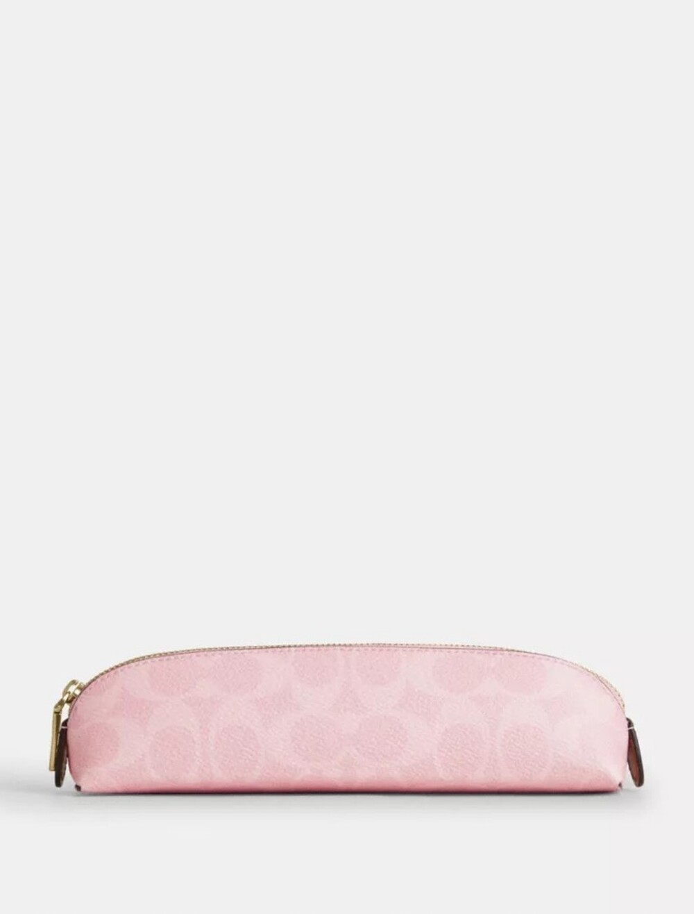Coach Powder Pink Signature Pencil Case
